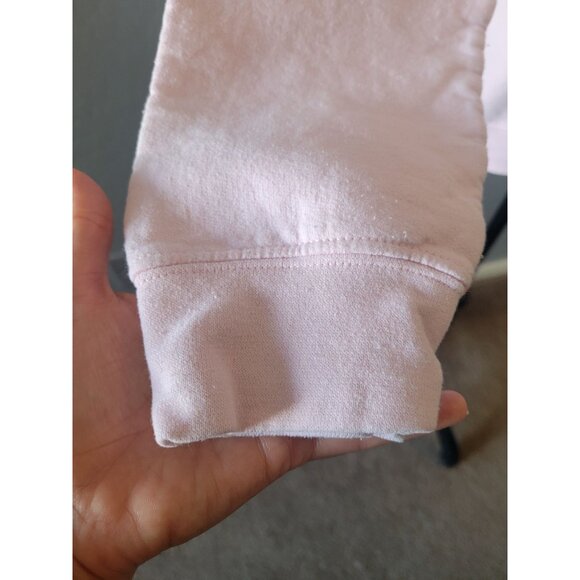 Nirvana Baby Pink Long Sleeve Sweatshirt Happy Face Tag Less Size S Band Music - Picture 5 of 10